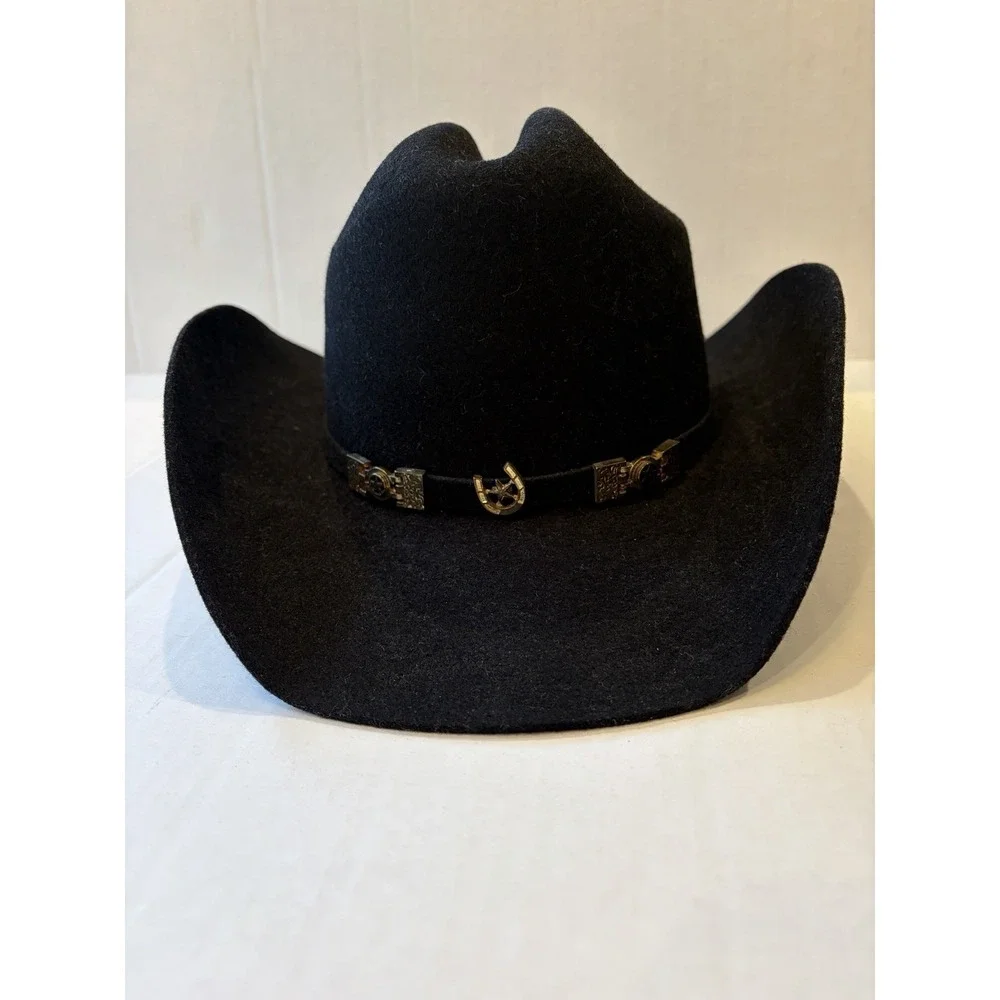 Bullhide by Montecarlo Wool Cowboy Hat El Disobediente Black 0568BL